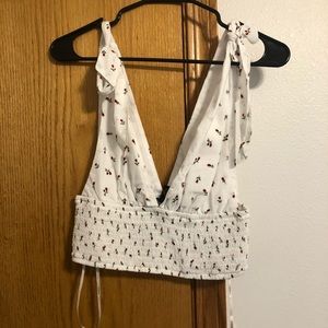 forever 21  floral crop top